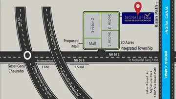 Location of Signature Park Sector 1 - Image 363989