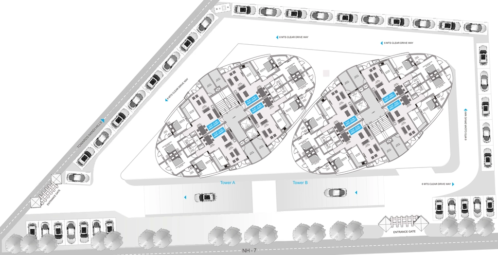 Master Plan of Hoysala Corpus in Devanahalli, Bangalore - Image 363568