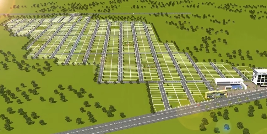 Master Plan of SSS Nishant Green City in Mohanlalganj, Lucknow - Image 364246