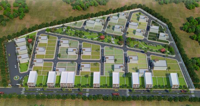 Master Plan of Yash Green Nest Avenue in Mohanlalganj, Lucknow - Image 364269