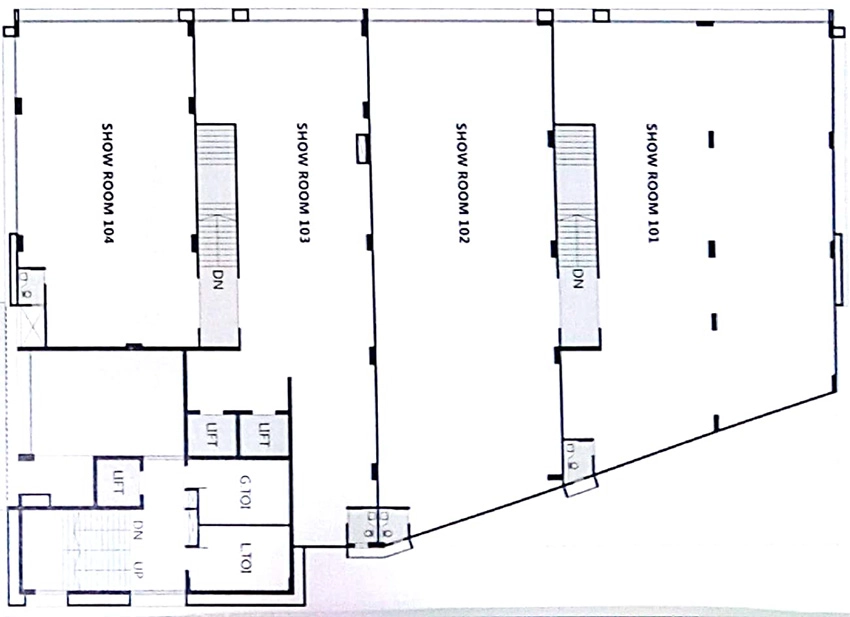 Floor Plan of Satyam 64 in Jagatpur, Ahmedabad - Image 351935