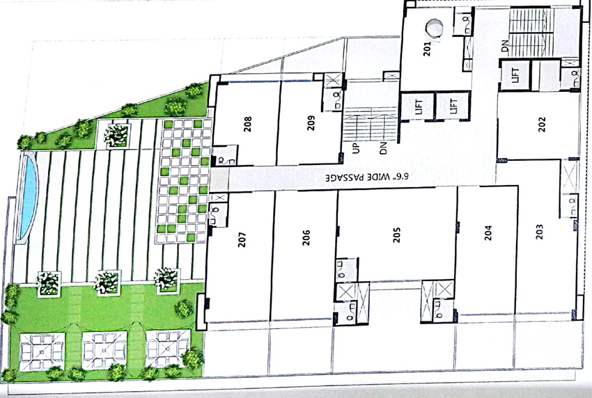Master Plan of Satyam 64 in Jagatpur, Ahmedabad - Image 351934