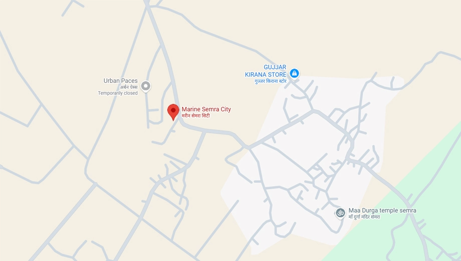 Location of Marine Semra City in Sultanpur Road, Lucknow - Image 364715