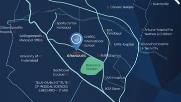 Location of Jyothi Granules - Image 311498