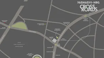 Location of Yashasvi HRG Crossroads - Image 357457