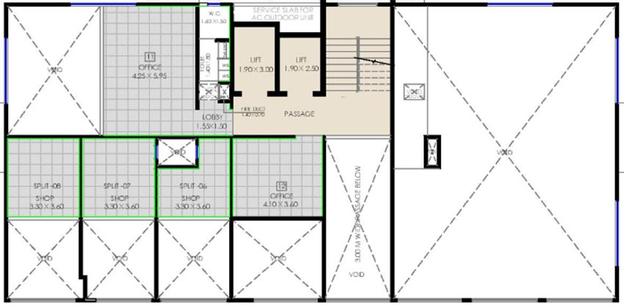 Floor Plan of Sonigara 57 Avenue in Pimpri Chinchwad, Pune - Image 271863