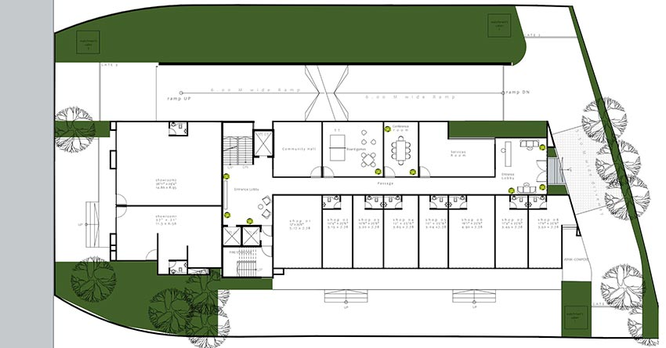 Floor Plan of Commercial Manav La Moda in Balewadi, Pune - Image 271498