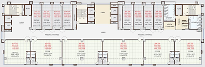 Floor Plan of Nandan Probiz in Balewadi, Pune - Image 271599