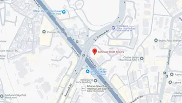 Location of Kohinoor World Tower - Image 271816