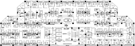 Floor Plan of Pride Parmar Galaxy in Swargate, Pune - Image 272742