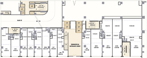 Floor Plan of Boulevard Towers in Camp, Pune - Image 272151