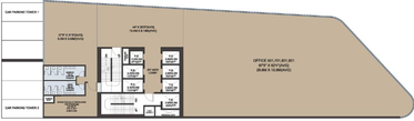 Floor Plan of Jhamtani SpaceBIZ in Pashan, Pune - Image 272181