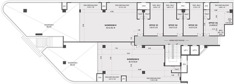 Floor Plan of Saarrthi Spectra in Kothrud, Pune - Image 272822