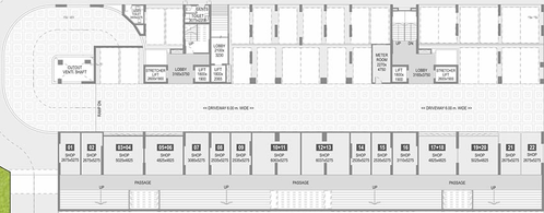 Floor Plan of Commercial Saarrthi Success Square in Kothrud, Pune - Image 272841
