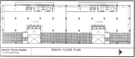 Floor Plan of Nyati Tech Park in Kalyani Nagar, Pune - Image 271972