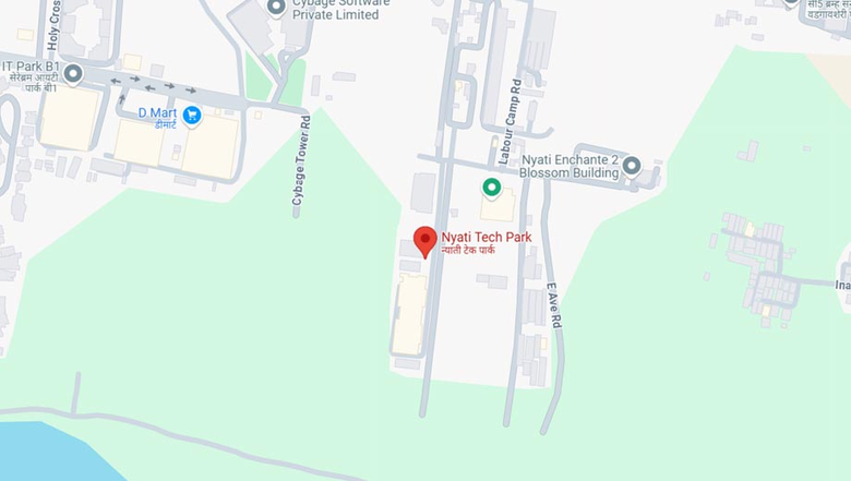 Location of Nyati Tech Park in Kalyani Nagar, Pune - Image 271973