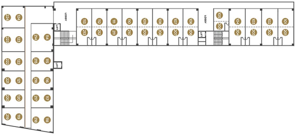 Floor Plan of VTP Trade Park in Undri, Pune - Image 272881