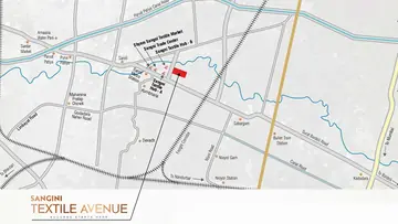 Location of Sangini Textile Avenue - Image 356248