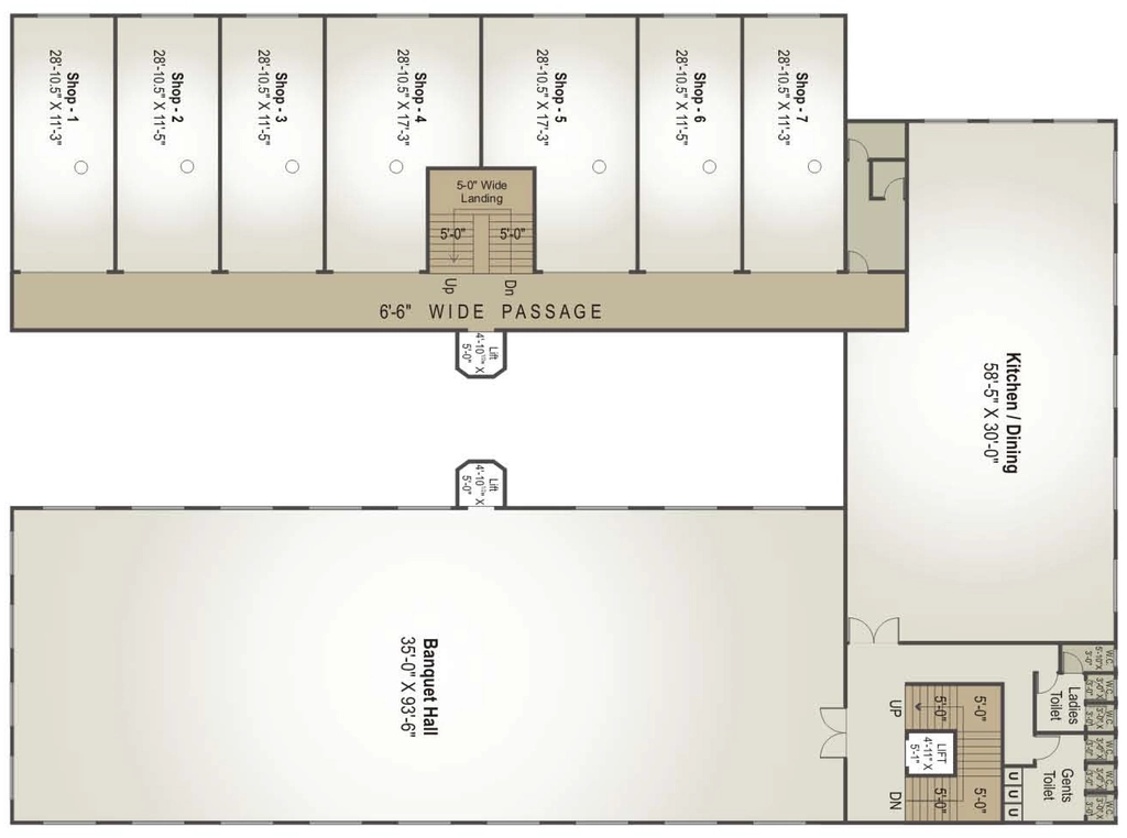 Floor Plan of Sukum Platinum in Vesu, Surat - Image 356378