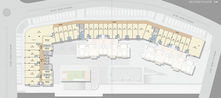 Master Plan of Commercial Vihav CBD in Bhayli, Vadodara - Image 356999