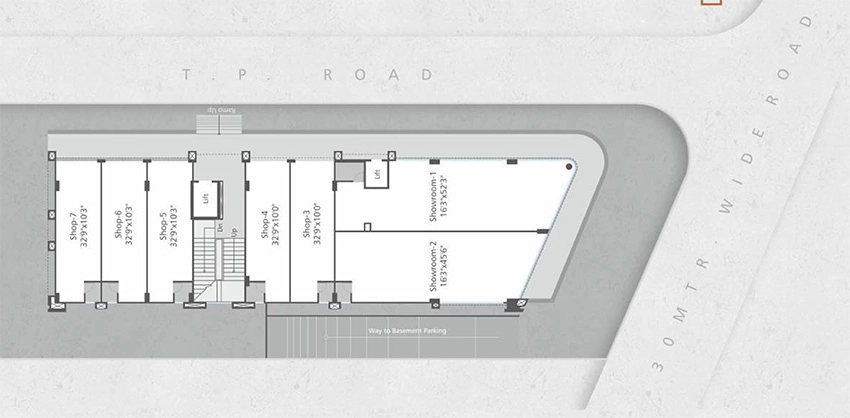Master Plan of Vihav Wealth Square in Gotri, Vadodara - Image 357424