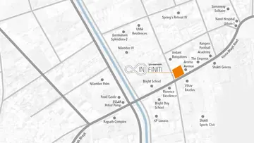 Location of Shreenath Infinity - Image 363132