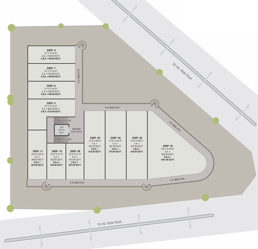 Master Plan of Le City Centre in Old Padra Road, Vadodara - Image 355765