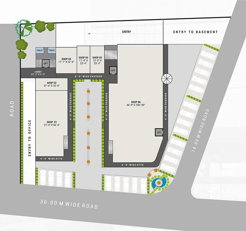Master Plan of Lilleria 1038 in Gotri Sevasi Road, Vadodara - Image 355828