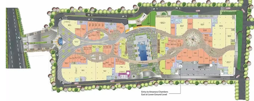 Master Plan of Amanora Chambers in Hadapsar, Pune - Image 279927
