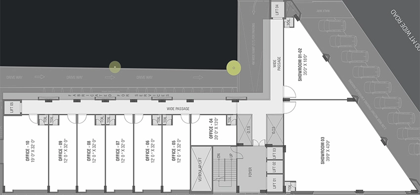 Floor Plan of Everest Onyx in Ellora Park, Vadodara - Image 357556