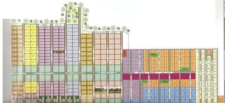 Master Plan of Srab Sampriti Park Phase 2 in Joka, Kolkata - Image 361484