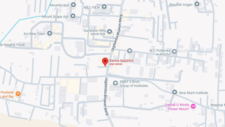 Location of Commercial Banka Sapphire in Pisoli, Pune - Image 279934