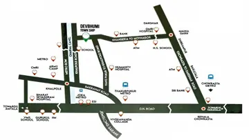 Location of Nice Dev Bhumi - Image 361618