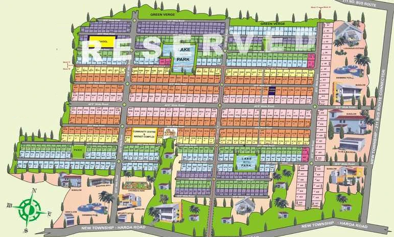 Master Plan of Unnayan Tapoban in Rajarhat, Kolkata - Image 361585