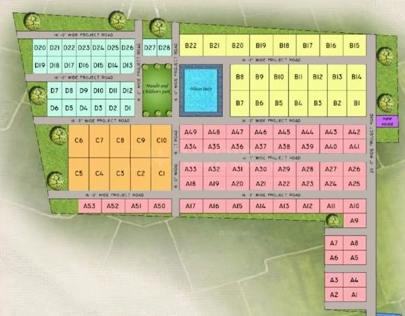 Master Plan of Sam Sai Niwas in Thakurpukur, Kolkata - Image 361564