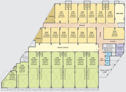 Master Plan of Commercial Geras Imperium Oasis in Pimpri Chinchwad, Pune - Image 280419