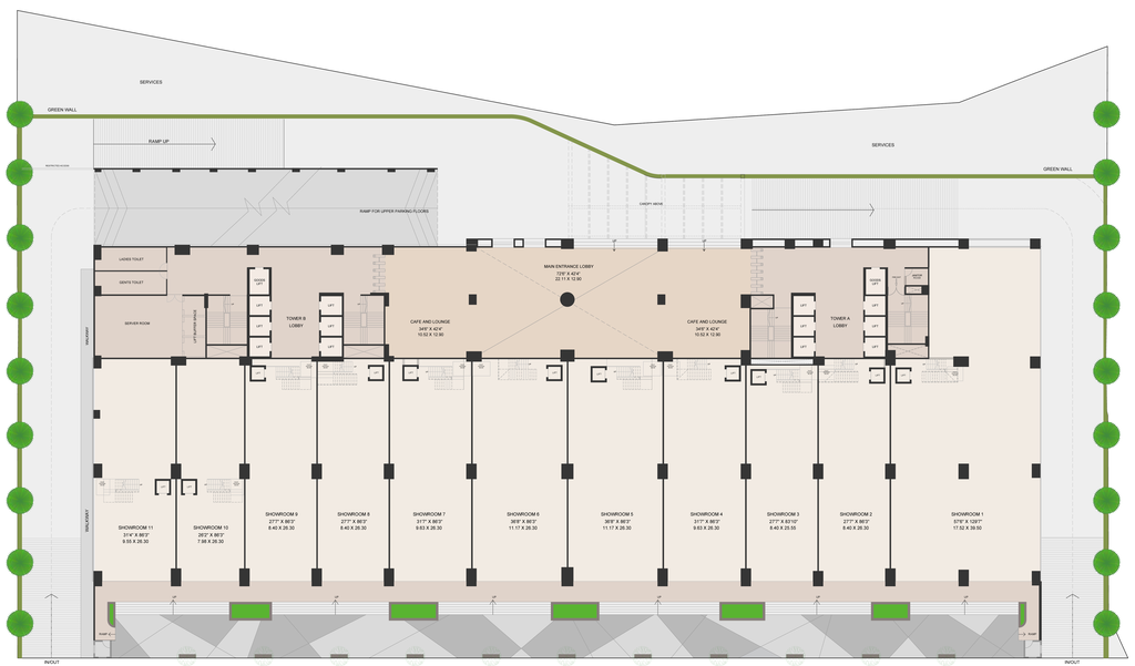 Master Plan of Gokhale Business Bay in Kothrud, Pune - Image 280427