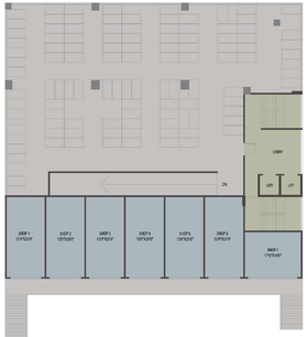 Master Plan of Gulmohar Atrium in Hinjewadi, Pune - Image 280443