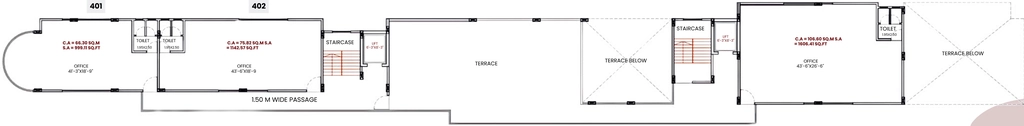Floor Plan of SRP Business Square in Manchar, Pune - Image 350993