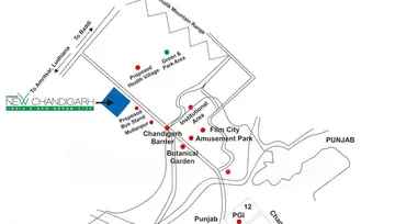 Location of Omaxe New Chandigarh - Image 277106