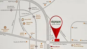 Location of Commercial Shree Nandanvan - Image 279784