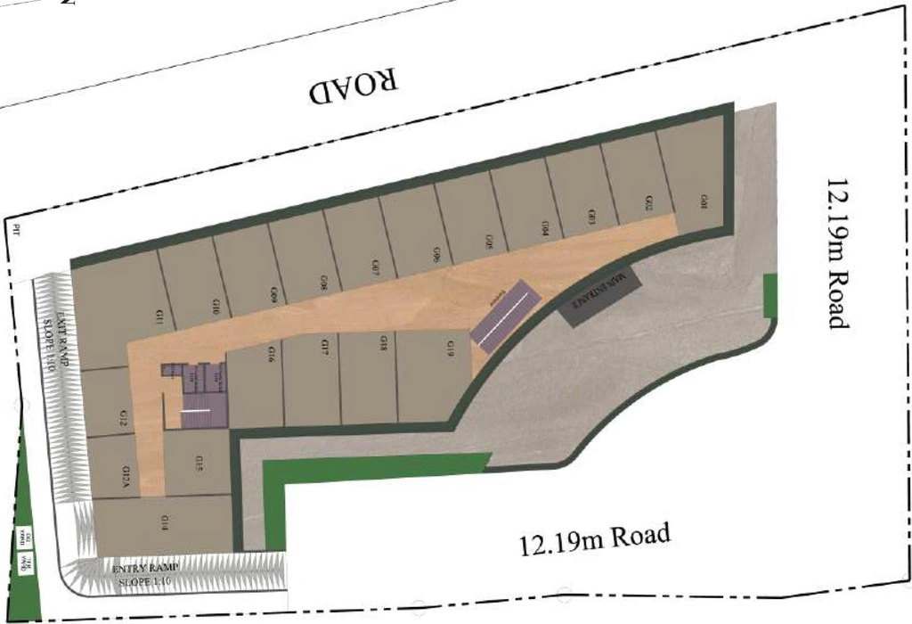 Master Plan of Confident Square in Sarjapur Road, Bangalore - Image 289260