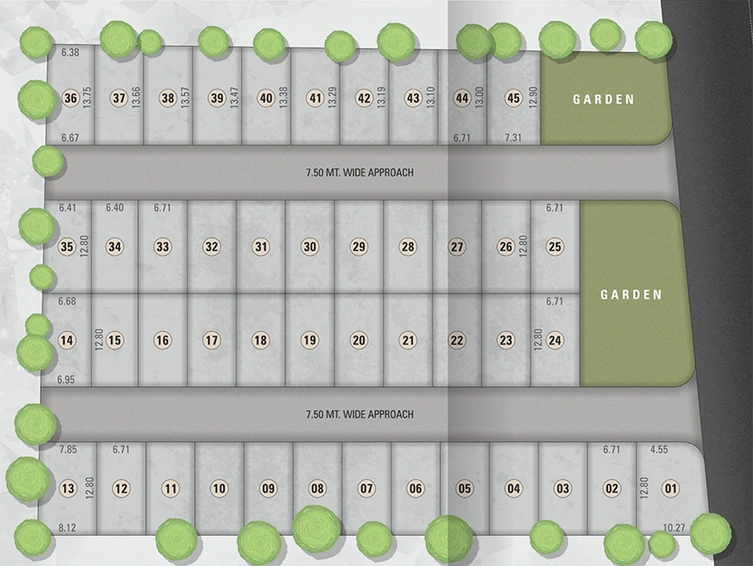 Master Plan of Sun Sunday Heaven in Mota Varachha, Surat - Image 277028