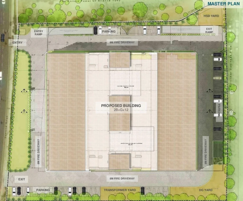 Master Plan of Umiya Velociti in Hebbal, Bangalore - Image 289357