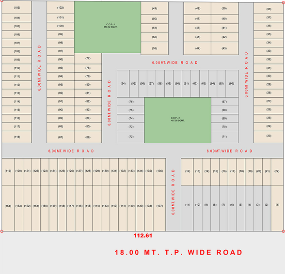 Master Plan of Savani Prayosha World in Bhestan, Surat - Image 277012