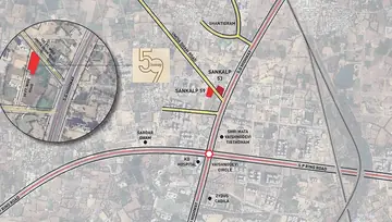 Location of Sankalp 59 - Image 294856