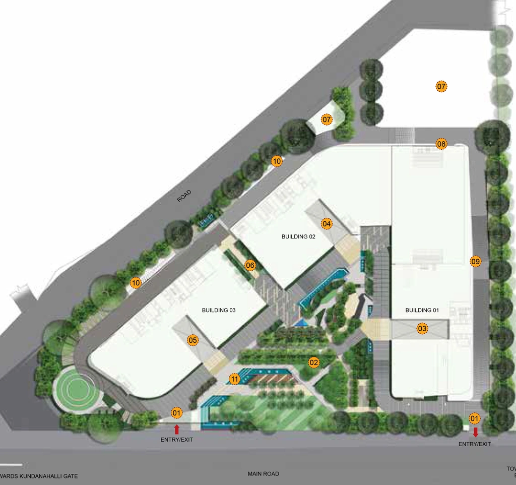 Master Plan of Prestige Technostar in Whitefield, Bangalore - Image 361401