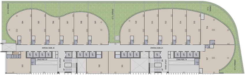 Floor Plan of Shivalik Wave in Vaishnodevi Circle, Ahmedabad - Image 323532