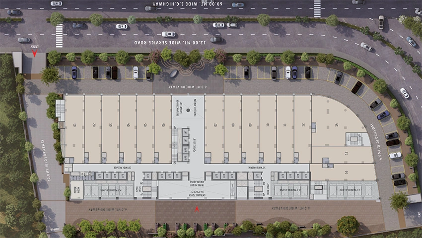 Master Plan of Shivalik Wave in Vaishnodevi Circle, Ahmedabad - Image 323528