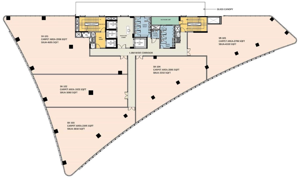 Floor Plan of Sumadhura Hive in Hoodi, Bangalore - Image 361455